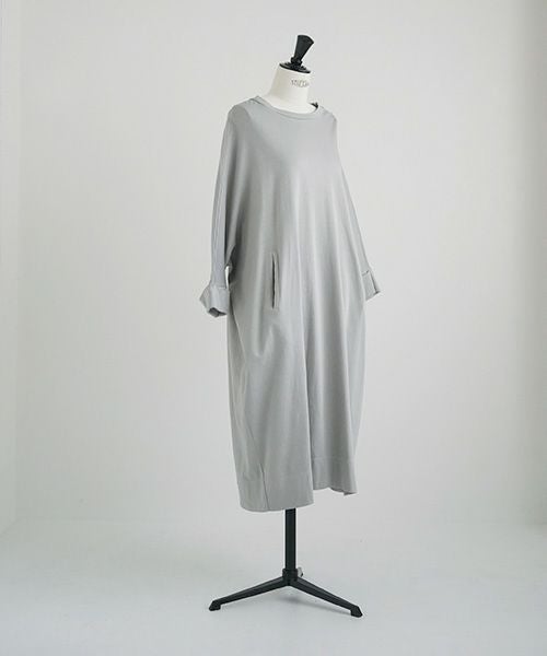 Mochi / home&miles.モチ / ホーム＆マイルズ.dolman one piece [grey fog]