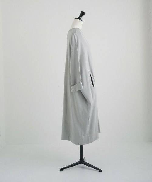 Mochi / home&miles.モチ / ホーム＆マイルズ.dolman one piece [grey fog]