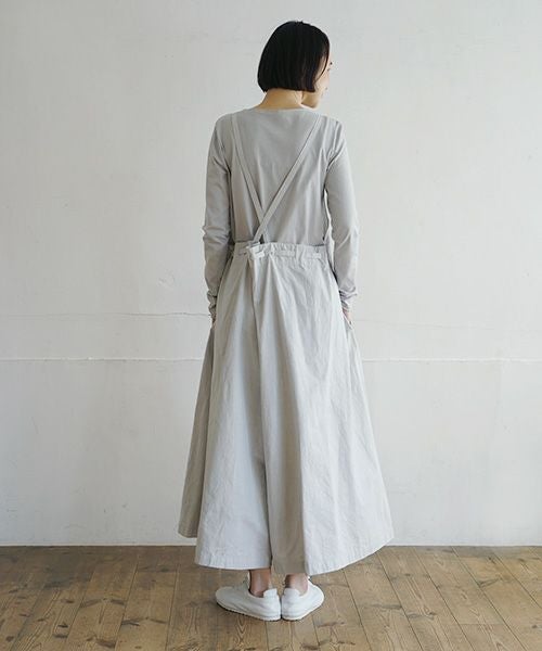 Mochi / home&miles.モチ / ホーム＆マイルズ.apron salopette [grey fog]