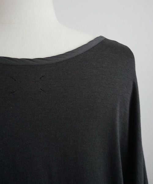 Mochi / home&miles.モチ / ホーム＆マイルズ.dolman sleeve cardigan [charcoal grey]