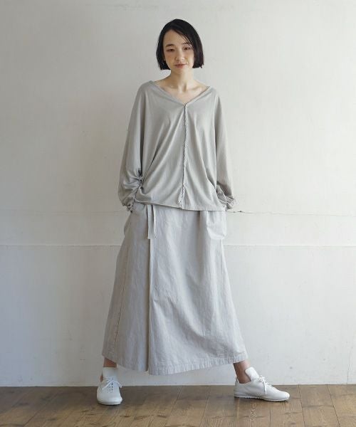 Mochi / home&miles.モチ / ホーム＆マイルズ.dolman sleeve cardigan[grey fog]