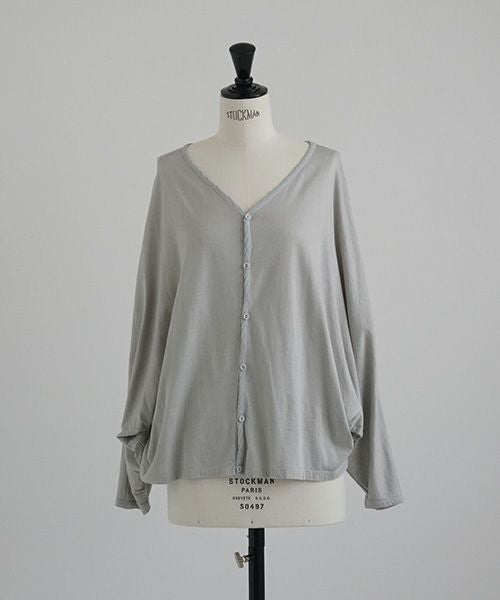 Mochi / home&miles.モチ / ホーム＆マイルズ.dolman sleeve cardigan[grey fog]