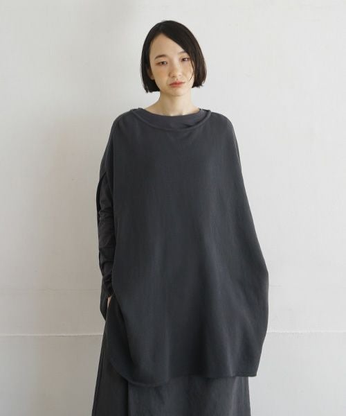 Mochi / home&miles.モチ / ホーム＆マイルズ.cocoon vest [charcoal grey]