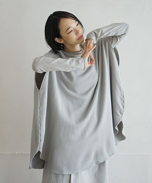 Mochi / home&miles.モチ / ホーム＆マイルズ.cocoon vest [grey fog・]