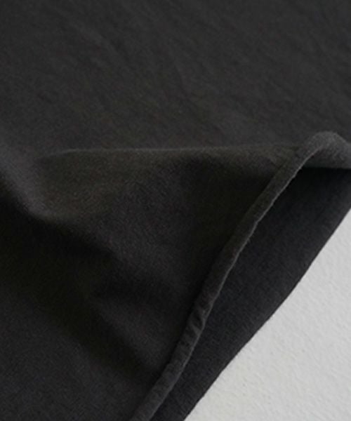 Mochi / home&miles.モチ / ホーム＆マイルズ.cotton silk cut&saw [charcoal grey]