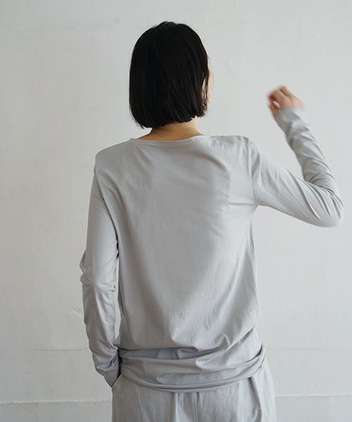 Mochi / home&miles.モチ / ホーム＆マイルズ.cotton silk cut&saw [grey fog]
