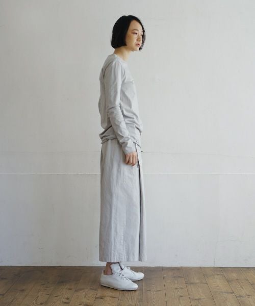 Mochi / home&miles.モチ / ホーム＆マイルズ.cotton silk cut&saw [grey fog]