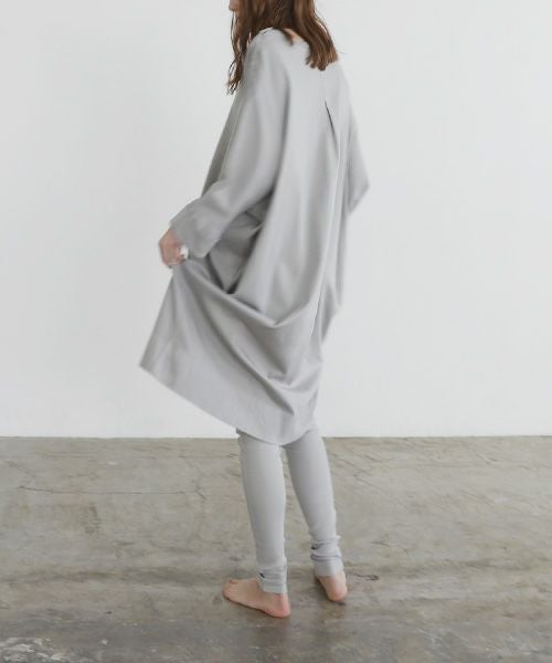 Mochi / home&miles.モチ / ホーム＆マイルズ.cotton silk leggings [grey fog]