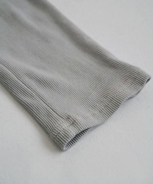 Mochi / home&miles.モチ / ホーム＆マイルズ.cotton silk leggings [grey fog]