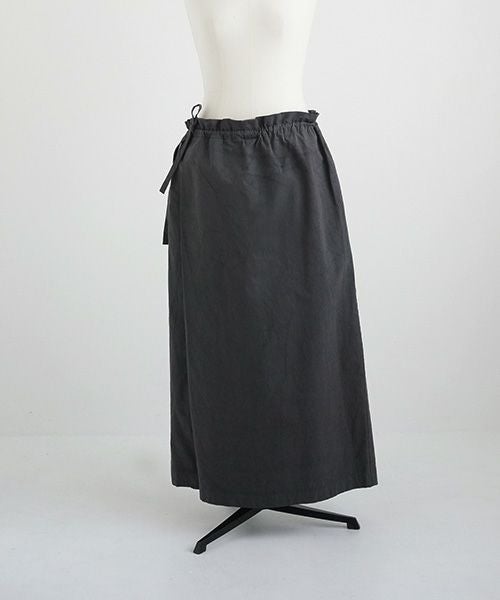 Mochi / home&miles.モチ / ホーム＆マイルズ.wrap pants [charcoal grey]