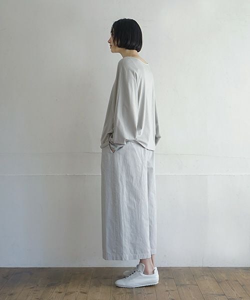 Mochi / home&miles.モチ / ホーム＆マイルズ.wrap pants [grey fog]