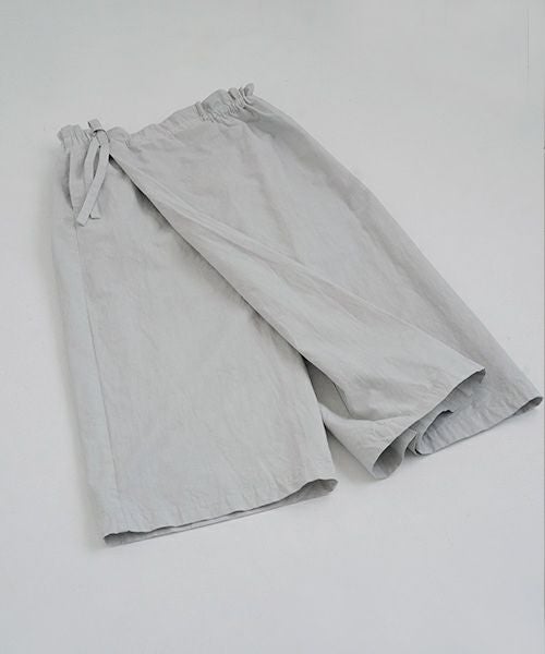 Mochi / home&miles.モチ / ホーム＆マイルズ.wrap pants [grey fog]