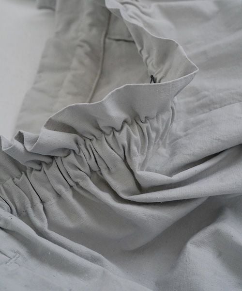 Mochi / home&miles.モチ / ホーム＆マイルズ.wrap pants [grey fog]