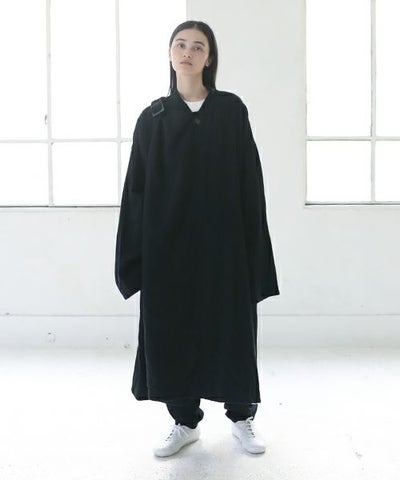 Edwina Hoerl.エドウィナホール.PILGERMANTEL[04/EH42C-01/black]_