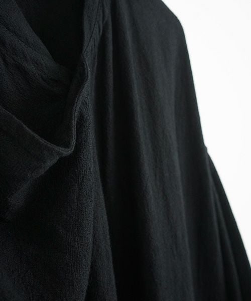 Edwina Hoerl.エドウィナホール.PILGERMANTEL[04/EH42C-01/black]_