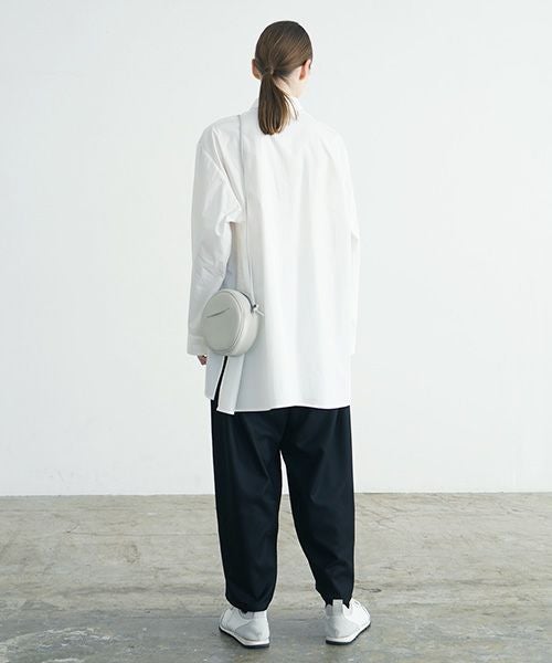 macromauro マクロマウロ.NO LETTER BAG CIRCLE S [GREY]_