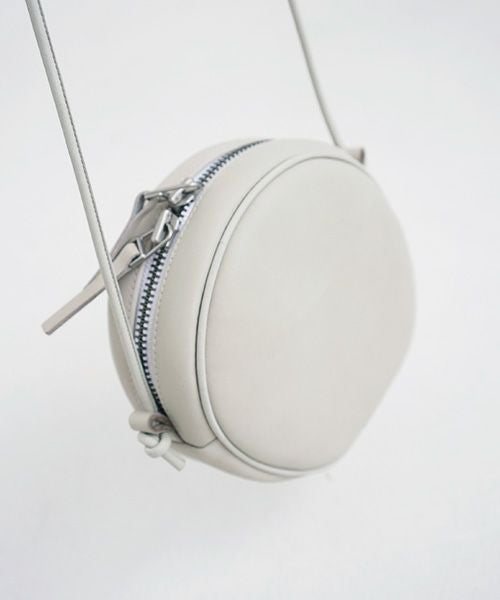 macromauro マクロマウロ.NO LETTER BAG CIRCLE S [GREY]_