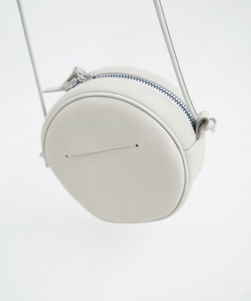 macromauro マクロマウロ.NO LETTER BAG CIRCLE S [GREY]_