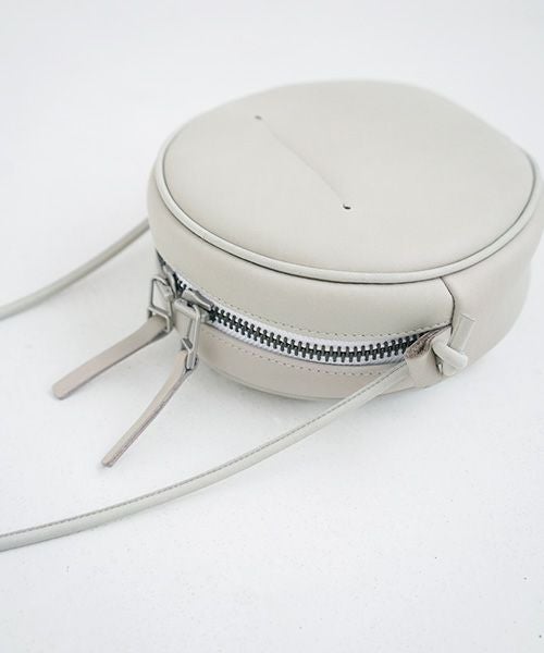 macromauro マクロマウロ.NO LETTER BAG CIRCLE S [GREY]_