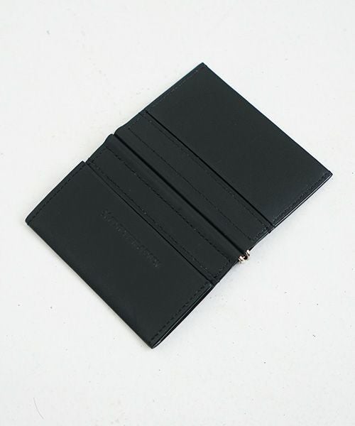EDROBERTJUDSON.エドロバートジャドソン.CARD CASE[HELIX/B01XCD-02 / 05.BLACK]