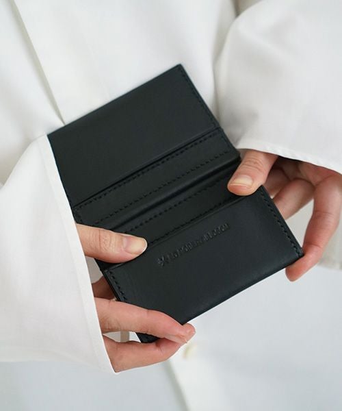 EDROBERTJUDSON.エドロバートジャドソン.CARD CASE[HELIX/B01XCD-02 / 05.BLACK]