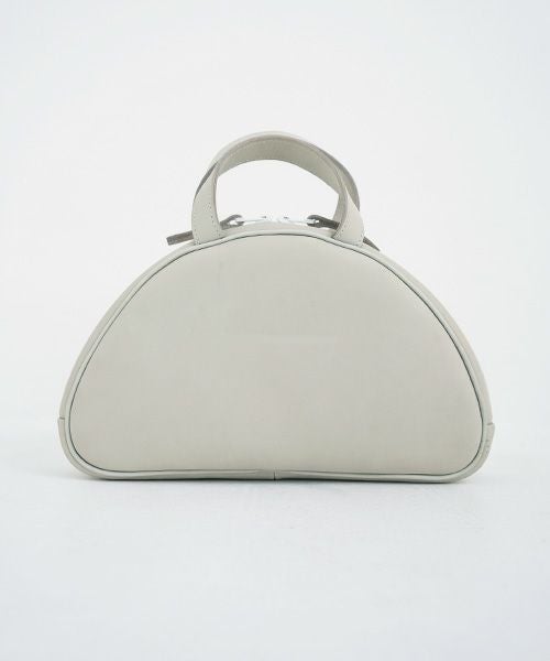 macromauro マクロマウロ.NO LETTER BAG SEMICIRCLE [GREY]_