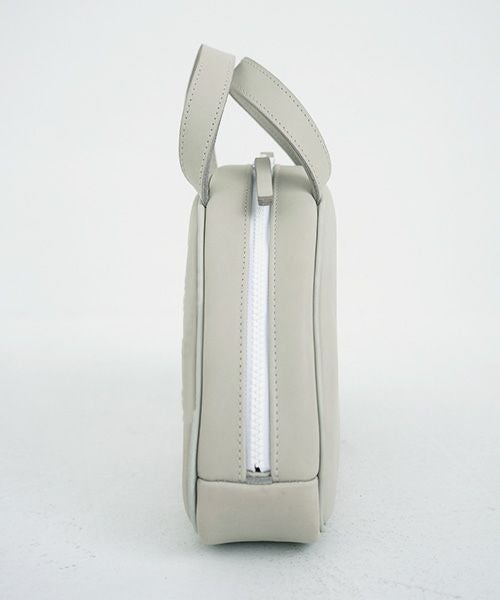 macromauro マクロマウロ.NO LETTER BAG SEMICIRCLE [GREY]_