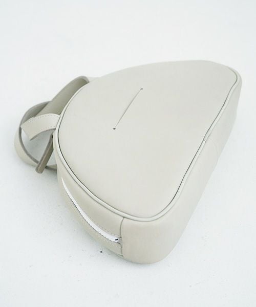 macromauro マクロマウロ.NO LETTER BAG SEMICIRCLE [GREY]_