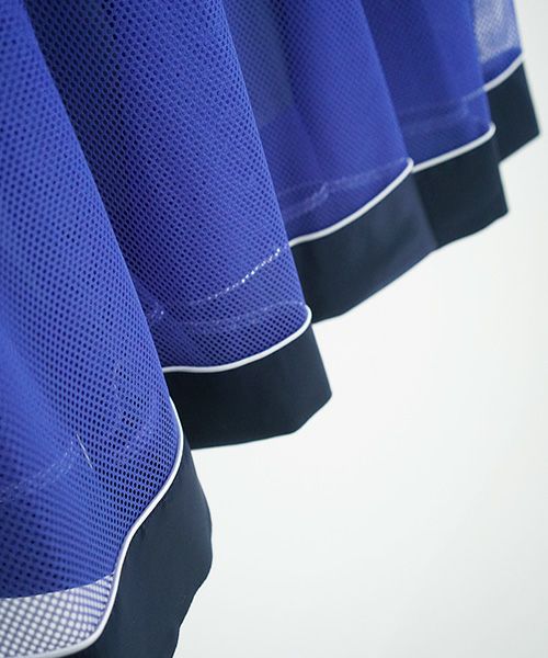 SWANLAKE スワンレイク .メッシュチューリップスカート [SK-1251/BLUE]