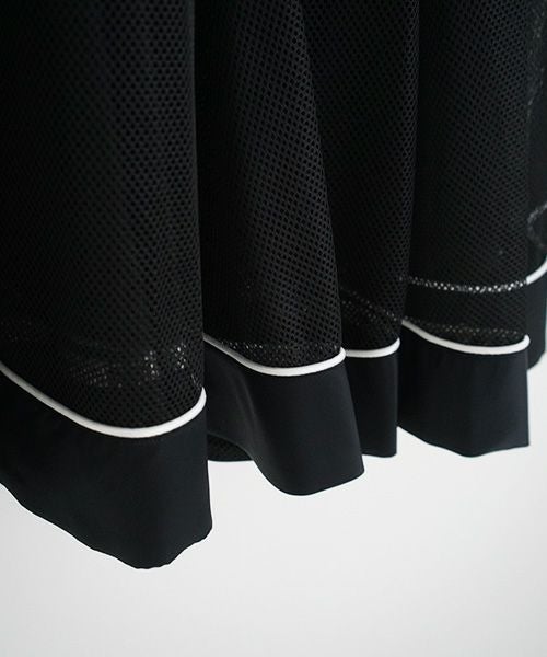 SWANLAKE スワンレイク .メッシュチューリップスカート [SK-1251/BALCK]