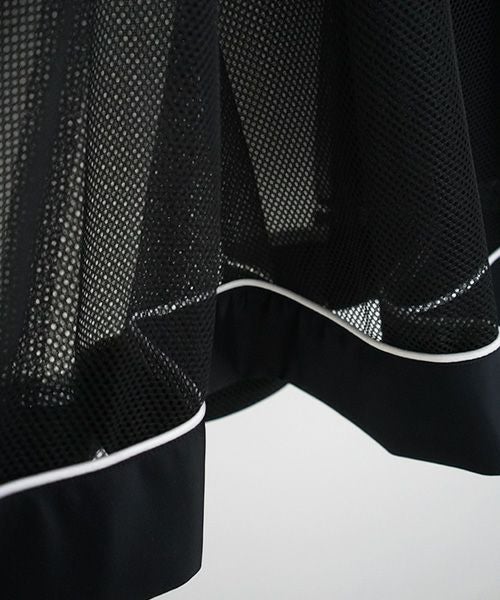 SWANLAKE スワンレイク .メッシュチューリップスカート [SK-1251/BALCK]
