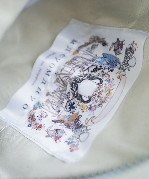 macromauro マクロマウロ.NO LETTER BAG CIRCLE M [GREY]_