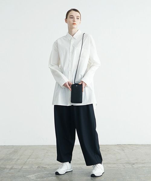 macromauro マクロマウロ.HORSE SHOULDER WALLET [BLACK]_