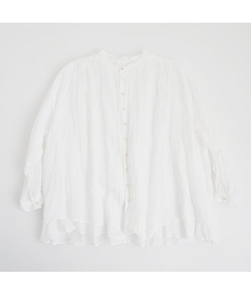 suzuki takayuki スズキタカユキ layered blouse S261-09 オフホワイト