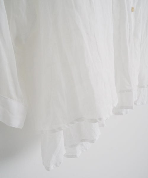 suzuki takayuki／スズキタカユキ > suzuki takayukiスズキタカユキlayered blouse [S261-09/off white]