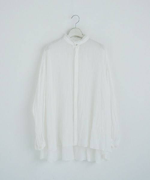 suzuki takayuki.スズキタカユキ.flared blouse [A221-07/nude-i]