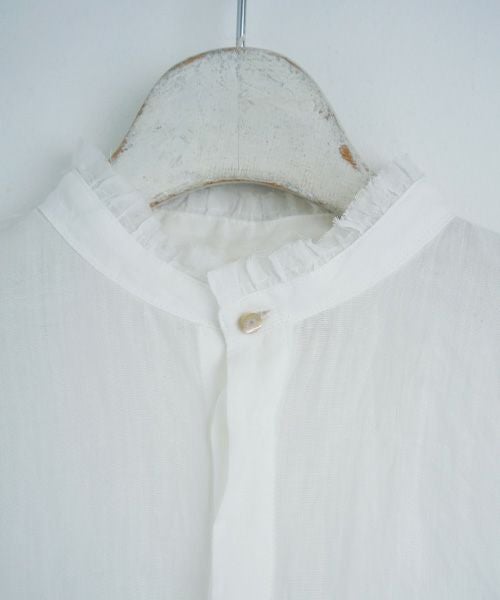 suzuki takayuki.スズキタカユキ.flared blouse [A221-07/nude-i]