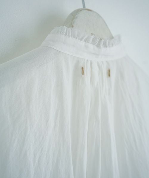 suzuki takayuki.スズキタカユキ.flared blouse [A221-07/nude-i]