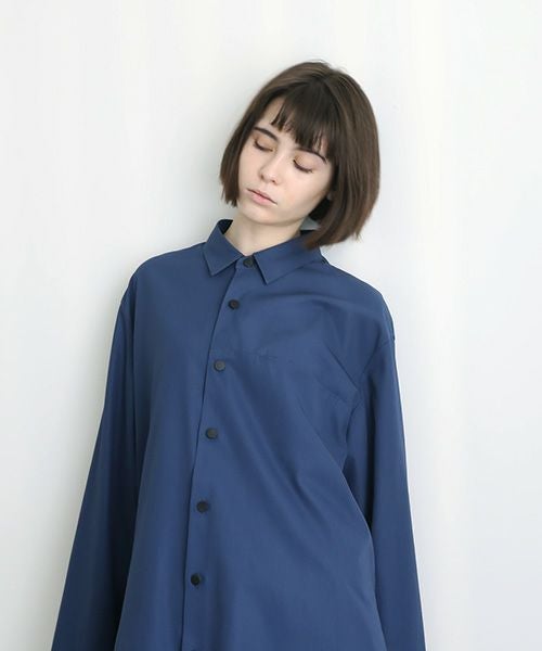 VUy.ヴウワイ.two slit shirt vuy-a23-s01[BLUE]_