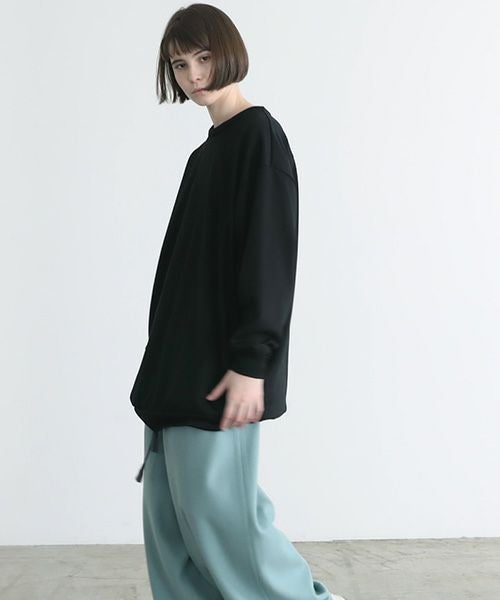 VUy.ヴウワイ.balloon knit vuy-a12-k02[BLACK]