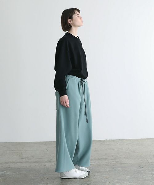 VUy.ヴウワイ.wide silhouette pants vuy-a12-p01[GREEN]_
