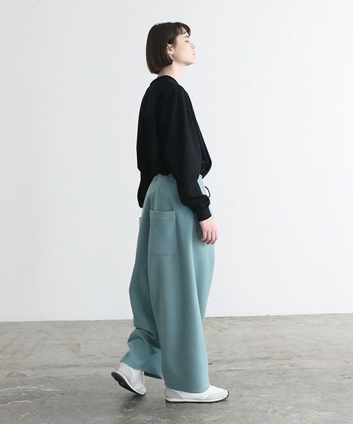 VUy.ヴウワイ.wide silhouette pants vuy-a12-p01[GREEN]_