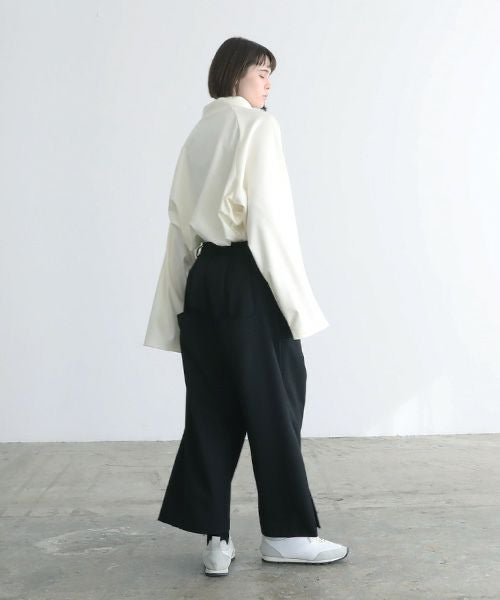 VUy.ヴウワイ.box slit psnts vuy-a22-p02[BLACK]_