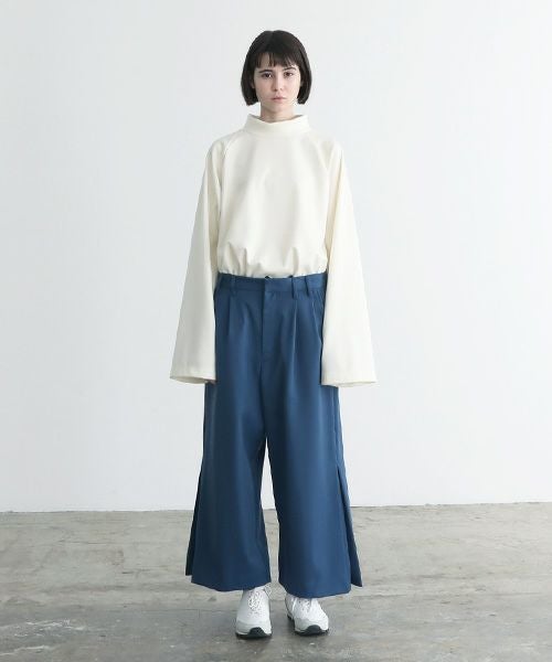 VUy.ヴウワイ.box slit psnts vuy-a12-p02[BLUE]:s