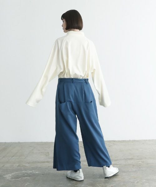 VUy.ヴウワイ.box slit psnts vuy-a12-p02[BLUE]:s