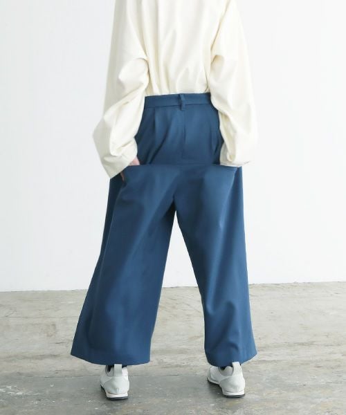 VUy.ヴウワイ.box slit psnts vuy-a12-p02[BLUE]:s