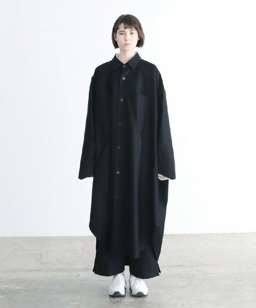 VUy.ヴウワイ.long coat vuy-a12-c02[BLACK]