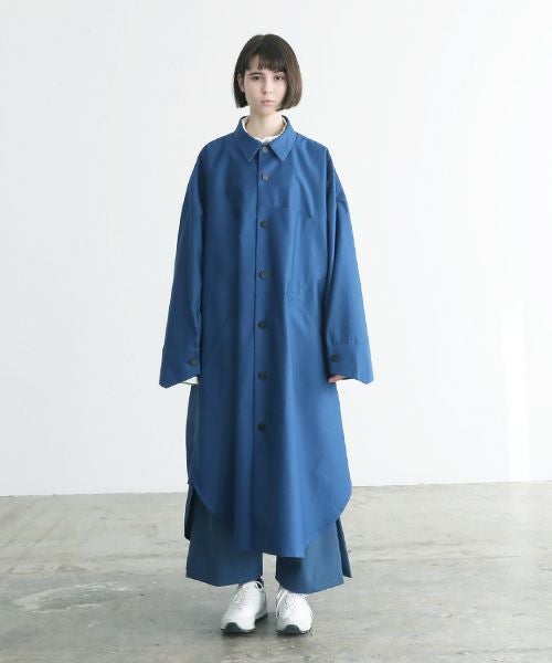 VUy.ヴウワイ.long coat vuy-a12-c02[BLUE]