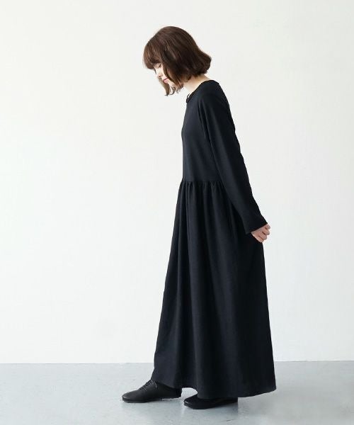 Mochi.モチ.panel dress [ma21-op-03/black]