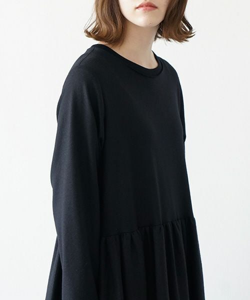 Mochi.モチ.panel dress [ma21-op-03/black]
